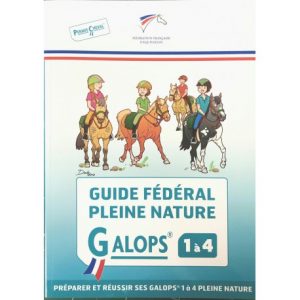 Guide Fédéral pleine nature, Galop 1 à 4