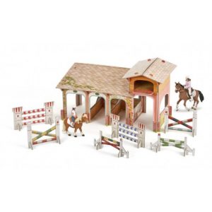 Le Poney Club Papo avec 4 figurines