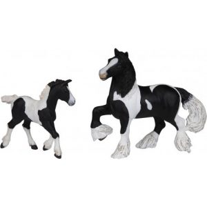 Poulain Cob Irlandais noir Papo