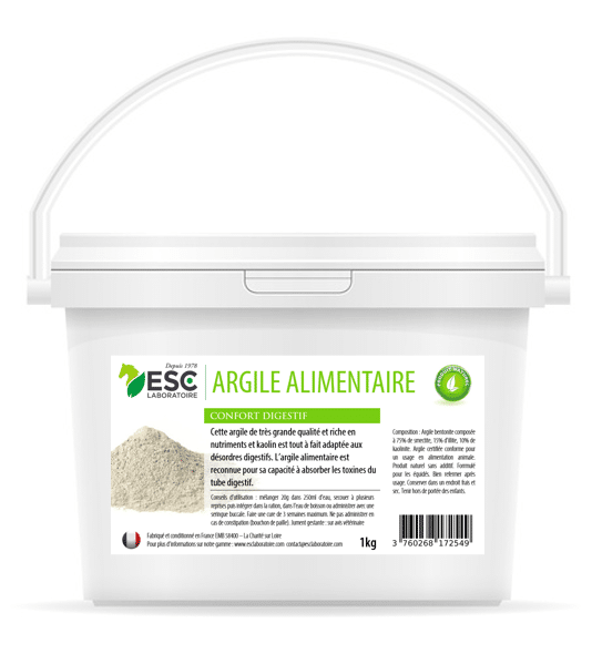 Argile Alimentaire- Digestion cheval
