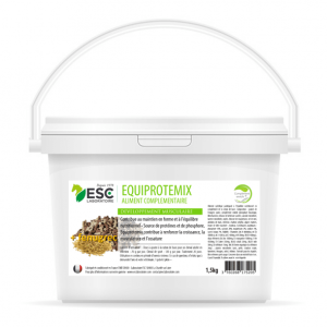 EQUIPROTEMIX – Développement muscles cheval – Complément enrichi source de protéines