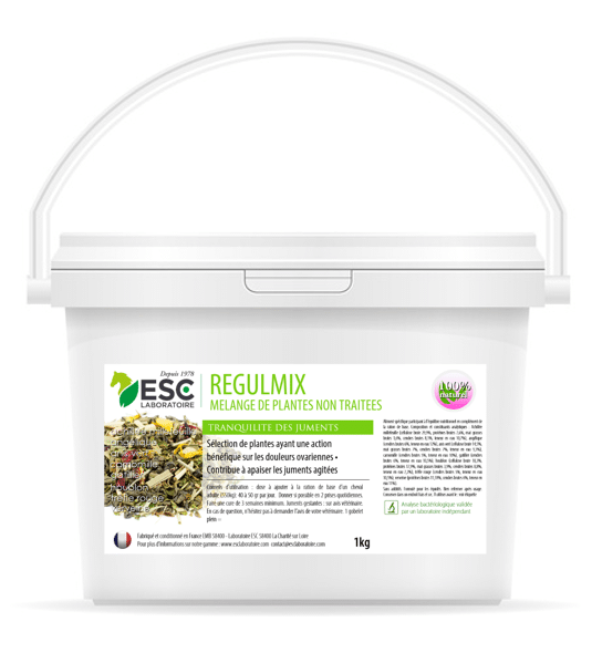 REGULMIX – Régulation hormonale et inconfort juments – Mélange de plantes
