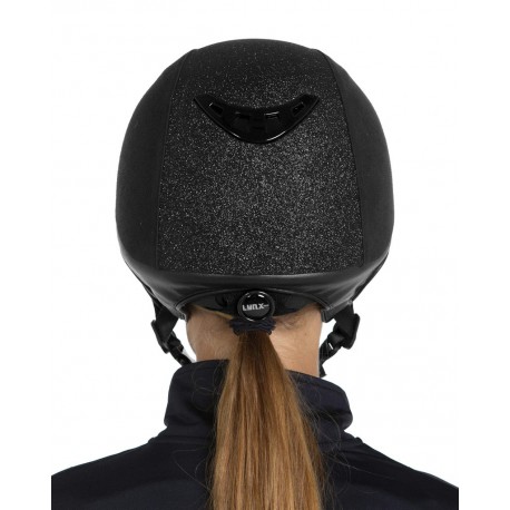 Casque BACK ON TRACK EQ3 Lynx Microfibre/Strass – Image 2