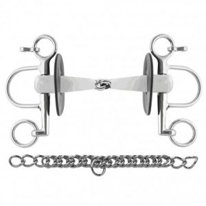 Mors pelham NATHE, simple brisure, 7 cm