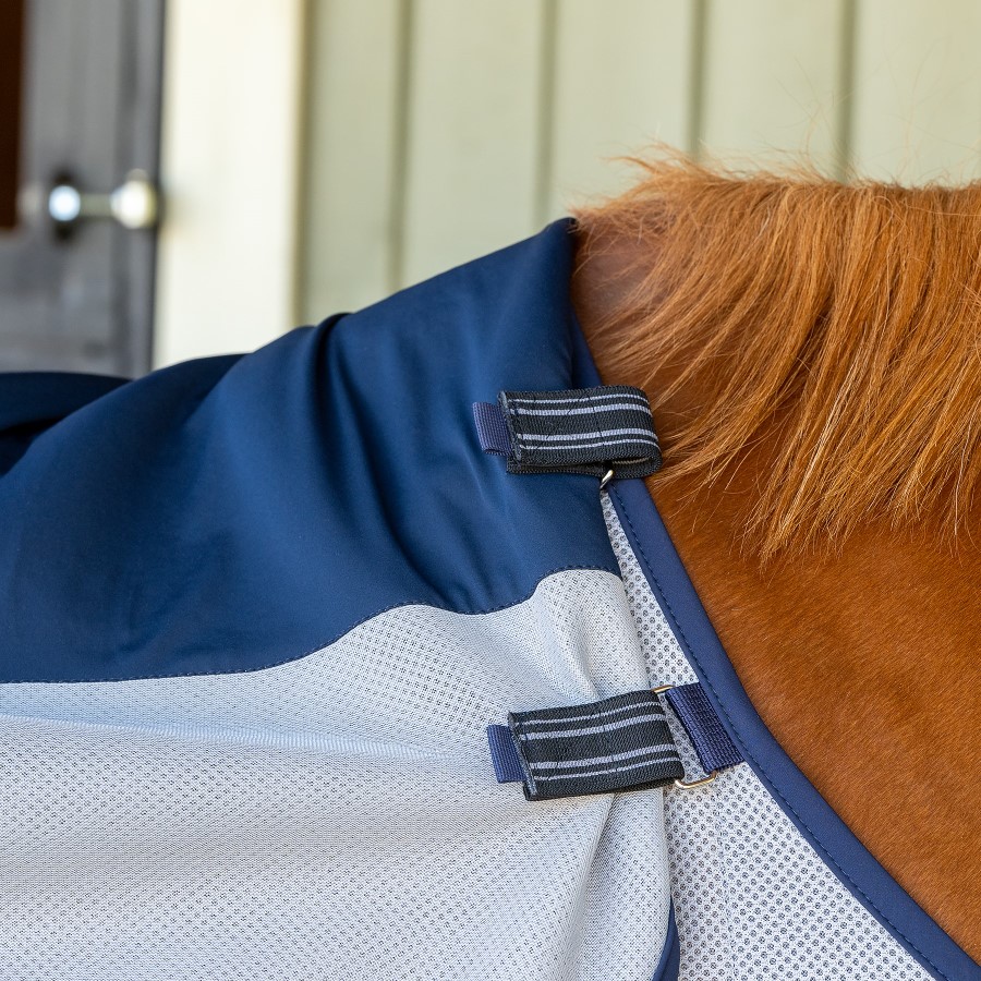 Couvre-encolure pour Winderen couverture anti-mouches pour chevaux Fly - Proof – Image 3