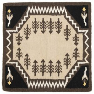 Tapis navajo WESTRIDE by Franck Perret Sioux