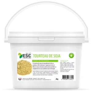 TOURTEAU DE SOJA sans OGM – Apport en protéines et soutien énergétique pour chevaux